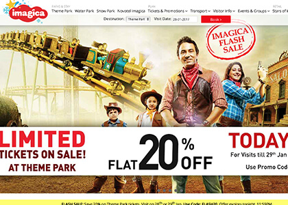 Adlabs Imagica Promo Codes | Coupons | Offers