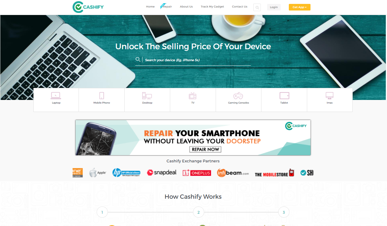 Cashify Promo Codes | Coupons | Offers