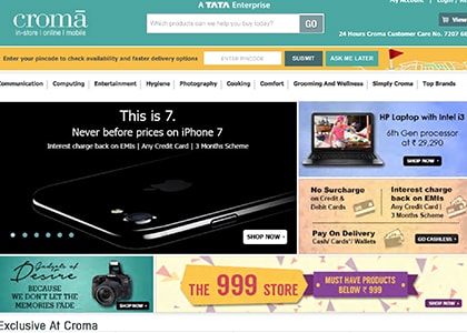 Croma Promo Codes | Coupons | Offers