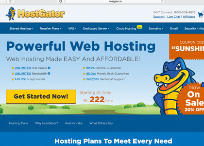 Hostgator Promo Codes | Coupons | Offers