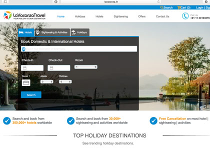 La Vacanza Travel Promo Codes | Coupons | Offers