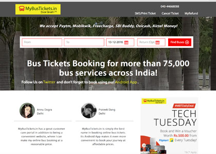 Mybustickets Promo Codes | Coupons | Offers