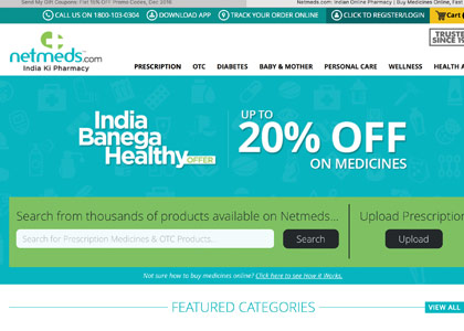 Netmeds Promo Codes | Coupons | Offers