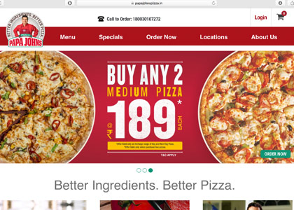 Papa Johns Promo Codes | Coupons | Offers