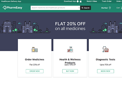 PharmEasy Promo Codes | Coupons | Offers