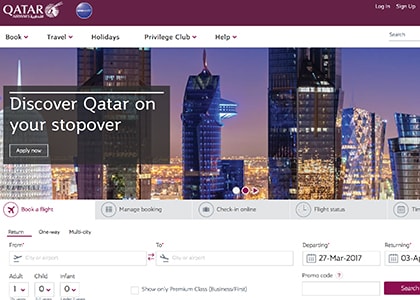 Qatar Airways Promo Codes | Coupons | Offers
