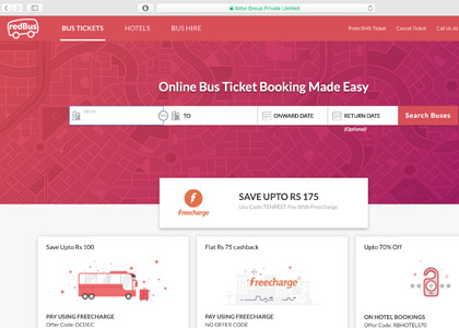 redBus Promo Codes | Coupons | Offers